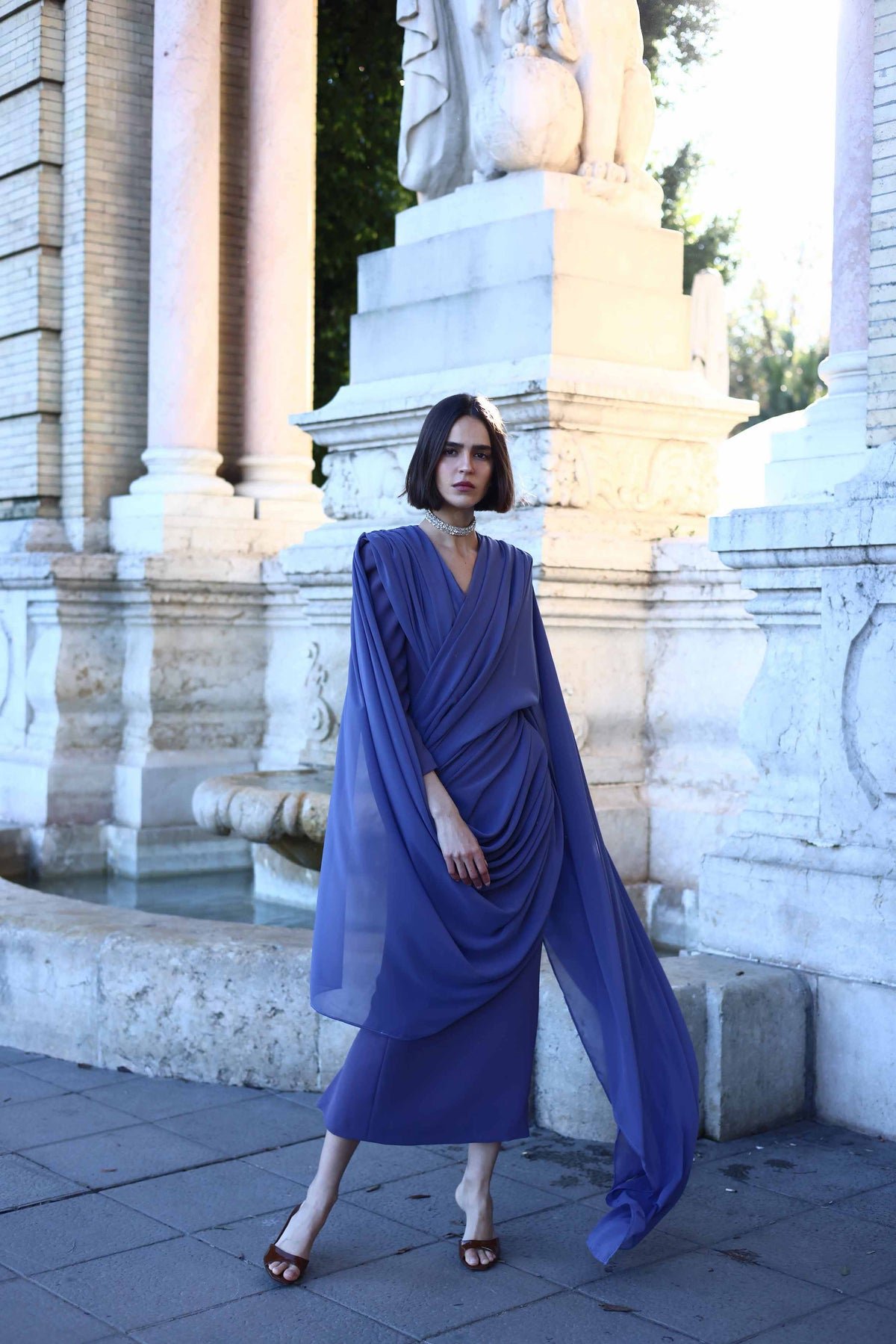 VESTIDO DRAPE